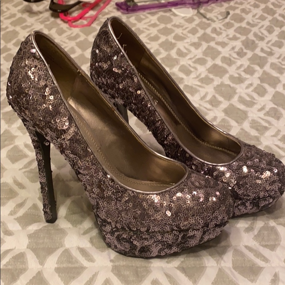 Bakers sequin heels